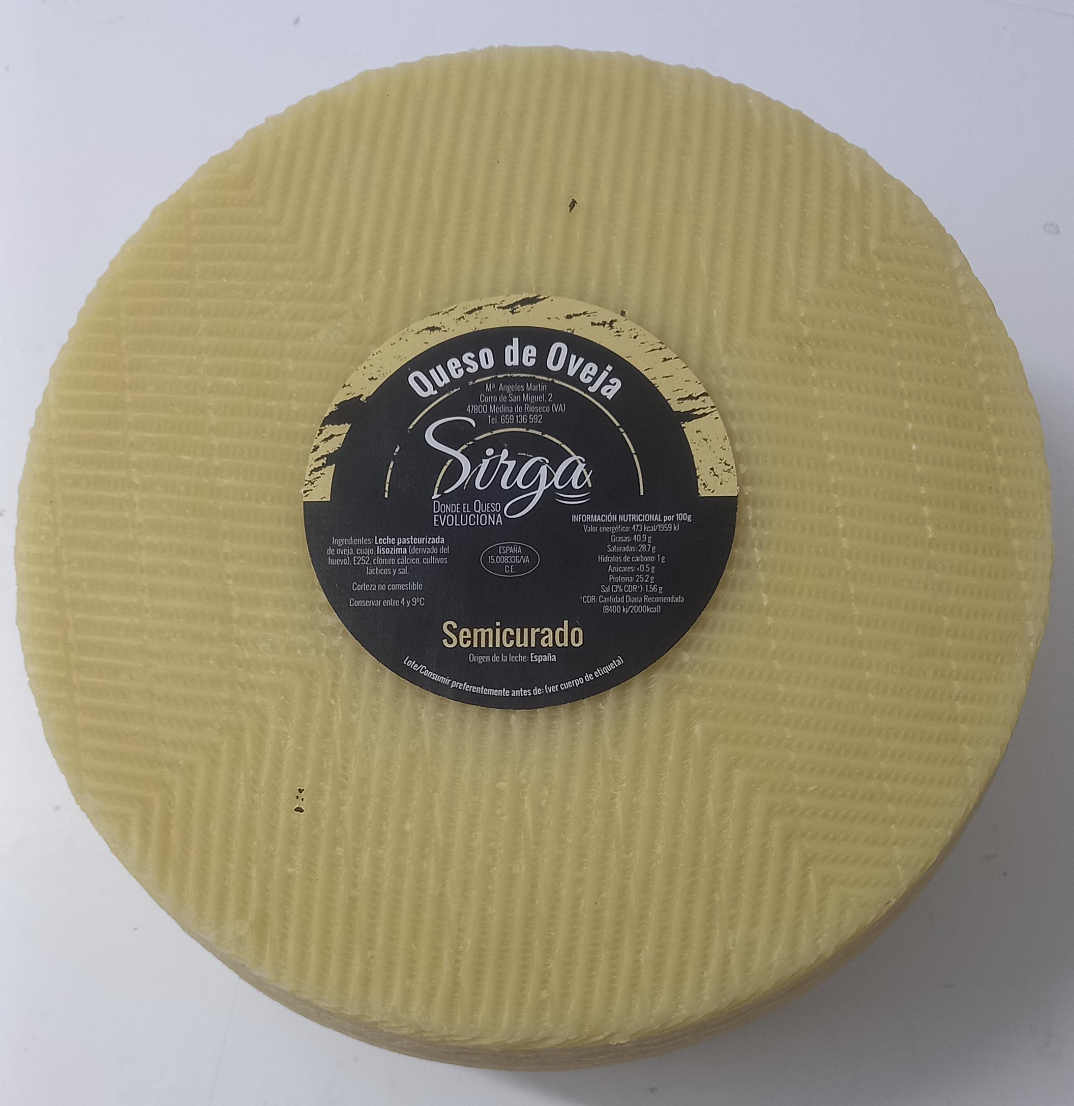ovejalechepasteurizadasemicurado queso oveja